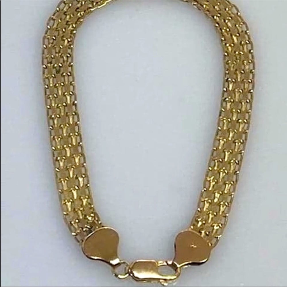 Gorgeous 14K Gold Bracelet - Picture 2 of 8